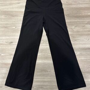 Athleta Elation Flare Pant 1X Black High Rise Yoga Leggings Athleisure